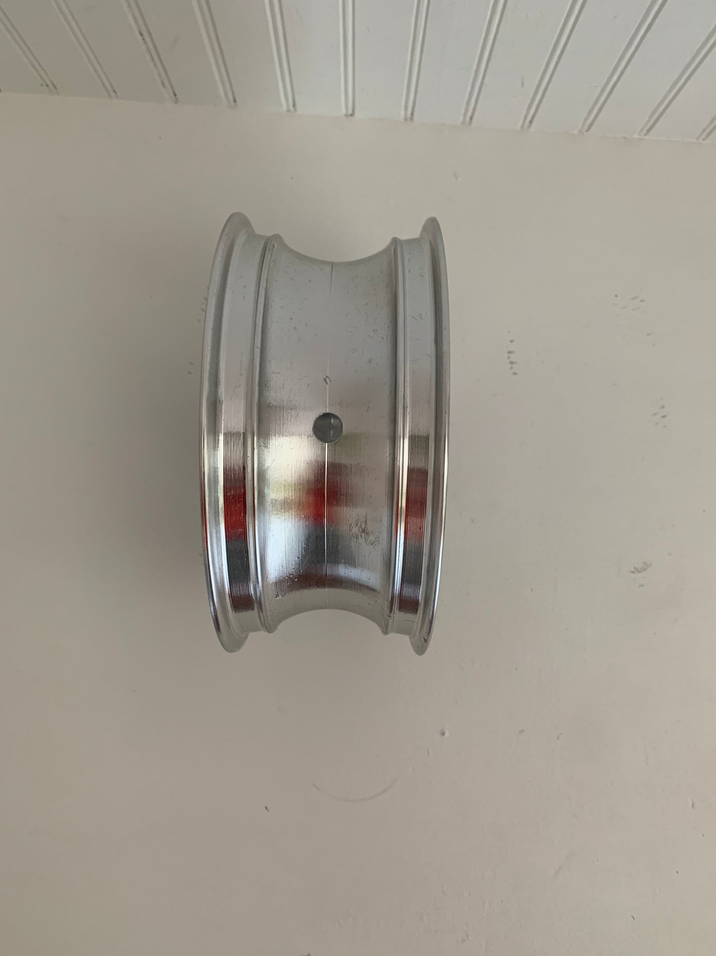 8- Spoke Aluminum Garden Tractor Wheels 4"x8" (Sold in pairs)