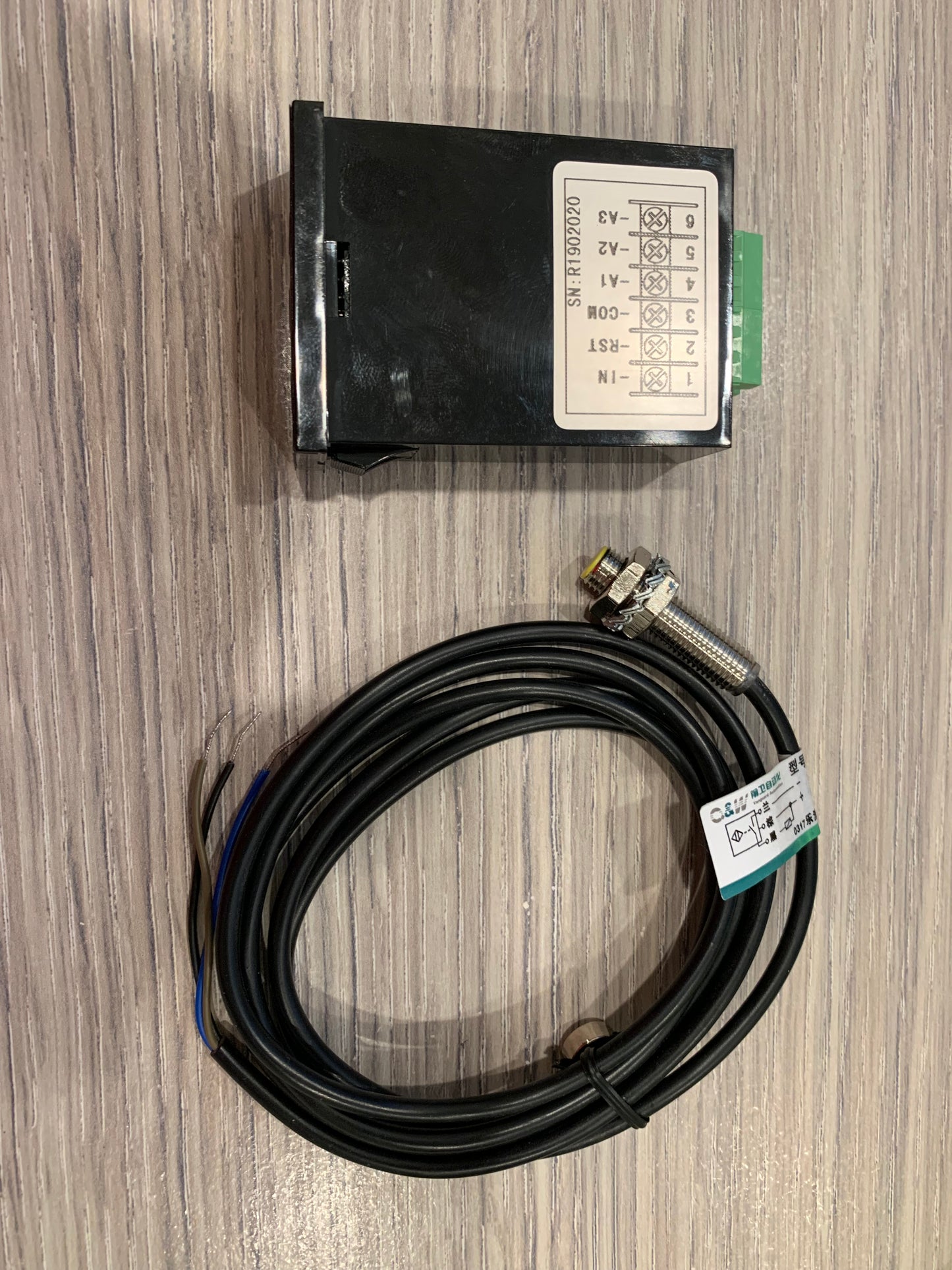 Diesel Digital Tachometer with magnetic pick up speed sensor