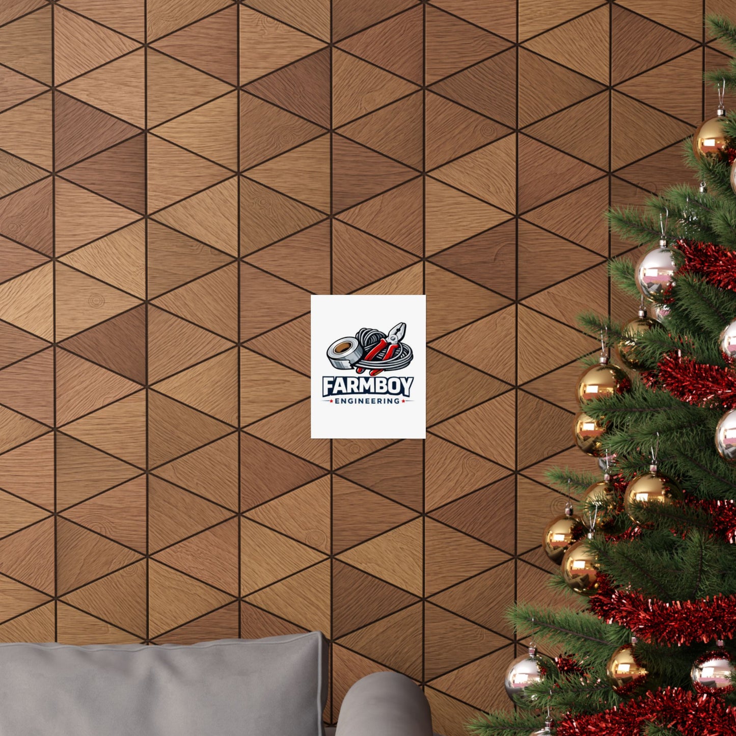 Farmboy Engineering Matte Poster — Farm Tools Wall Art