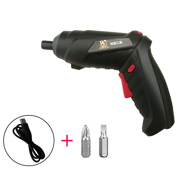 Compact Cordless Lithium-Ion Screwdriver Kit with Multiple Bits
