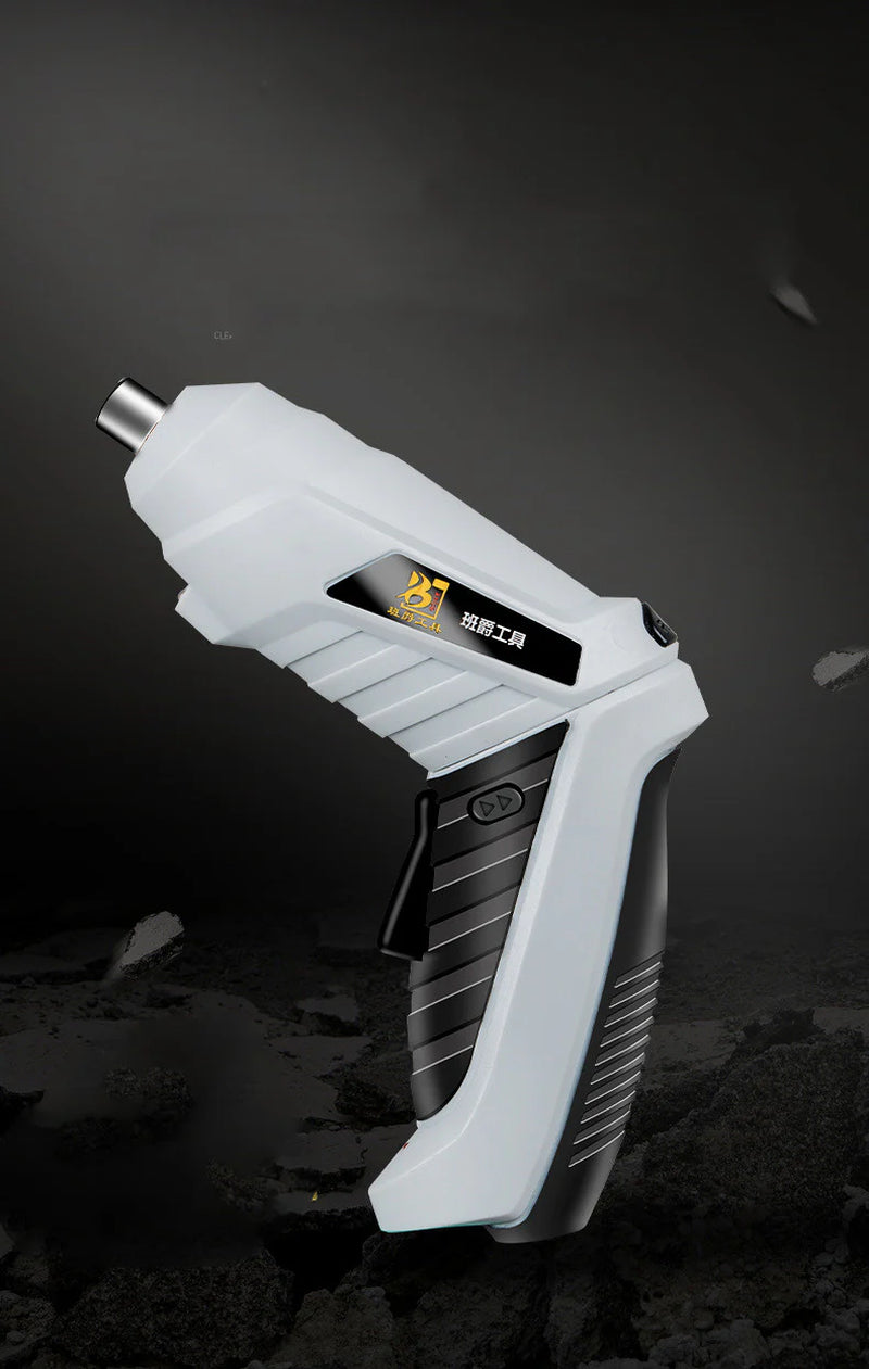 Compact Cordless Lithium-Ion Screwdriver Kit with Multiple Bits